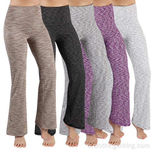 Pantalon de yoga BootCut pour femme